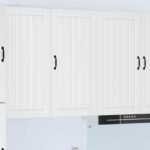 Wall Cabinet LUCCA White 50 x 31 x 100 cm Engineered Wood