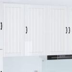 Wall Cabinet LUCCA High Gloss White 50 x 31 x 100 cm