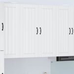 Wall Cabinet LUCCA White 80 x 31 x 100 cm Engineered Wood