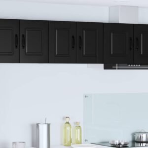 Wall Cabinet PORTO Black 30 x 31 x 40 cm Engineered Wood