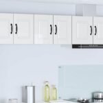 Wall Cabinet PORTO 2 pcs High Gloss White 30 x 31 x 40 cm