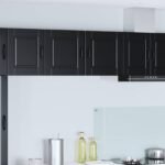 Wall Cabinet PORTO Black 40 x 31 x 40 cm Engineered Wood
