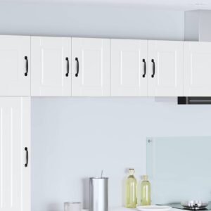 Wall Cabinet PORTO 2 pcs White 60 x 31 x 40 cm Engineered Wood