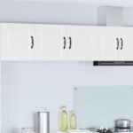 Wall Cabinet PORTO White 80 x 31 x 40 cm Engineered Wood
