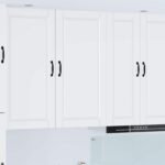 Wall Cabinet PORTO White 50 x 31 x 100 cm Engineered Wood
