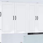 Wall Cabinet PORTO High Gloss White 50 x 31 x 100 cm