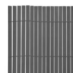 Garden Fence Grey 150 x 300 cm PVC