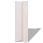 Garden Fence White 150 x 500 cm PVC