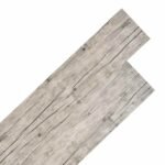 Flooring Planks 18 pcs Grey 5.26 m² PVC