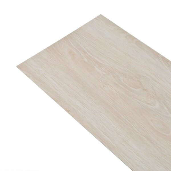 Flooring Planks 18 pcs White 5.26 m² PVC