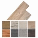Flooring Planks 18 pcs Brown 5.26 m² PVC