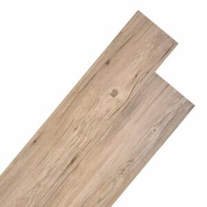 Flooring Planks 18 pcs Brown 5.26 m² PVC