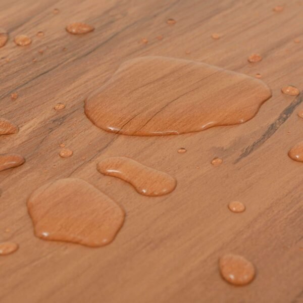 Flooring Planks 18 pcs Brown 5.26 m² PVC
