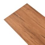 Flooring Planks 18 pcs Brown 5.26 m² PVC