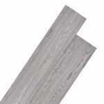 Flooring Planks 18 pcs Dark Grey 5.26 m² PVC
