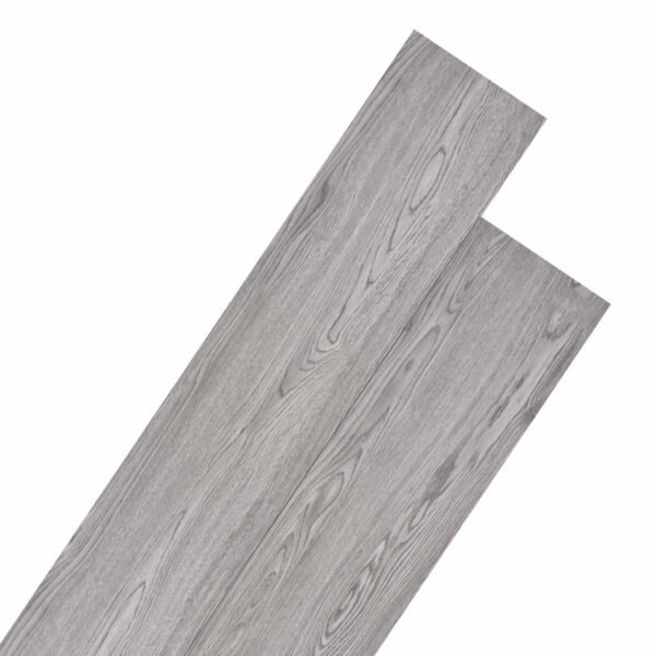 Flooring Planks 18 pcs Dark Grey 5.26 m² PVC