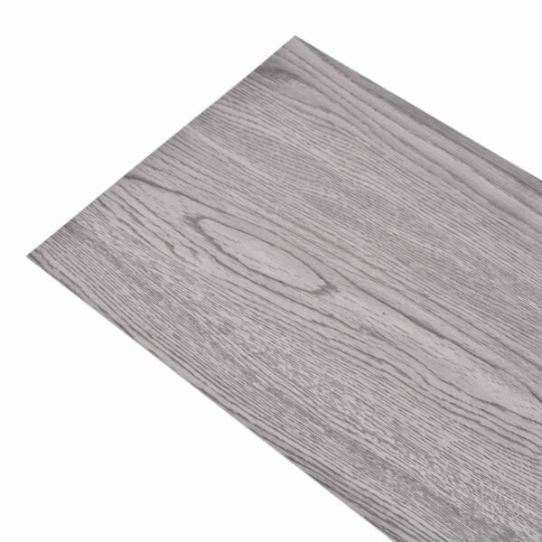 Flooring Planks 18 pcs Dark Grey 5.26 m² PVC