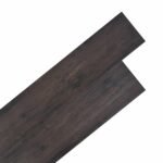 Flooring Planks 18 pcs Dark Grey 5.26 m² PVC