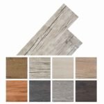 Flooring Planks 5,02 m² 36 pcs PVC Washed Oak
