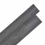 Flooring Planks 36 pcs Black and White 5,02 m² PVC