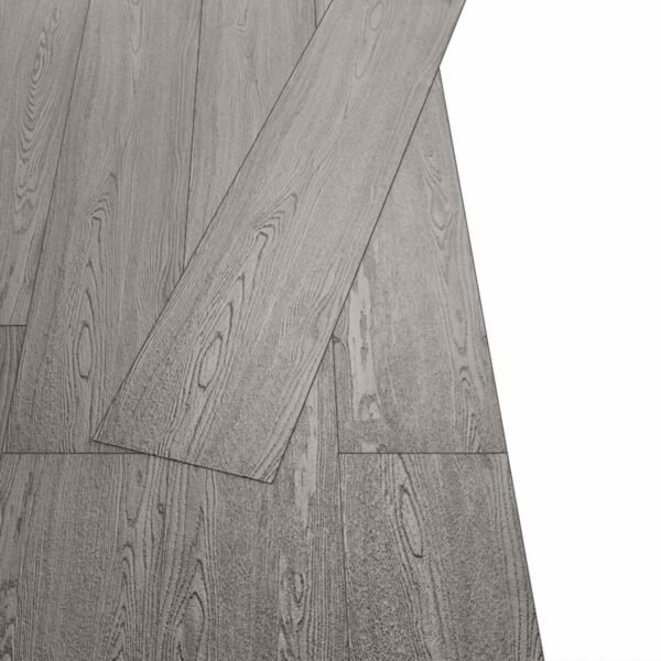 Flooring Planks 36 pcs Dark Grey 5,02 m² PVC