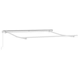 Awning Frame Manual White 300 x 250 cm Aluminium