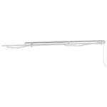 Awning Frame Manual White 300 x 250 cm Aluminium