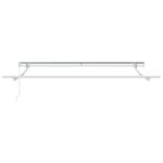 Awning Frame Manual White 300 x 250 cm Aluminium