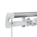 Awning Frame Manual White 400 x 300 cm Aluminium