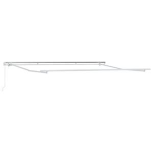 Awning Frame Manual White 450 x 300 cm Aluminium