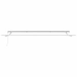 Awning Frame Manual White 450 x 300 cm Aluminium
