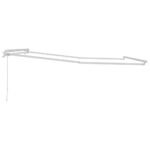 Awning Frame Manual White 450 x 300 cm Aluminium