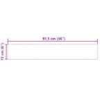 Self-adhesive Flooring Plank Nature 32 pcs Brown 4.46 m² PVC