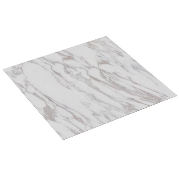Flooring Planks 5.11 m² 55 pcs PVC White Marble
