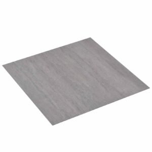 Flooring Planks 5.11 m² 55 pcs PVC Dark Grey Melange