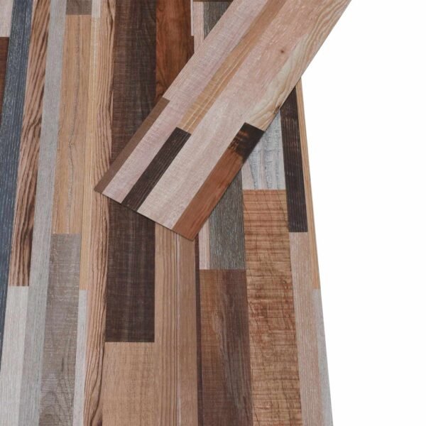 Flooring Planks 36 pcs Multicolour 5,02 m² PVC