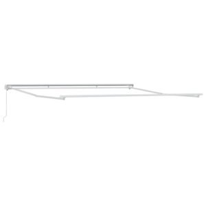 Awning Frame Manual White 400 x 350 cm Aluminium