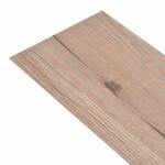 Flooring Planks 18 pcs Oak Brown 2.51 m² PVC