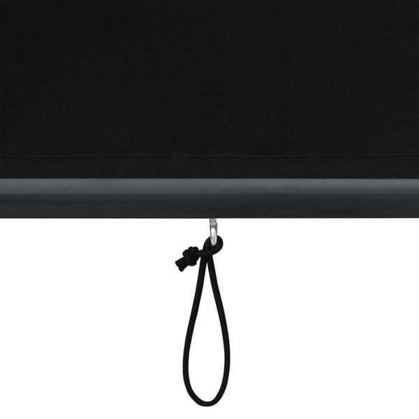 Roller Blind Anthracite 180 x 250 cm Fabric and Aluminum