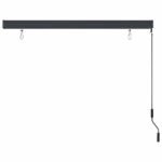 Roller Blind Cream 180 x 250 cm Fabric and Aluminum