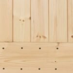 Door NARVIK Natural 95 x 210 cm Solid Pine Wood