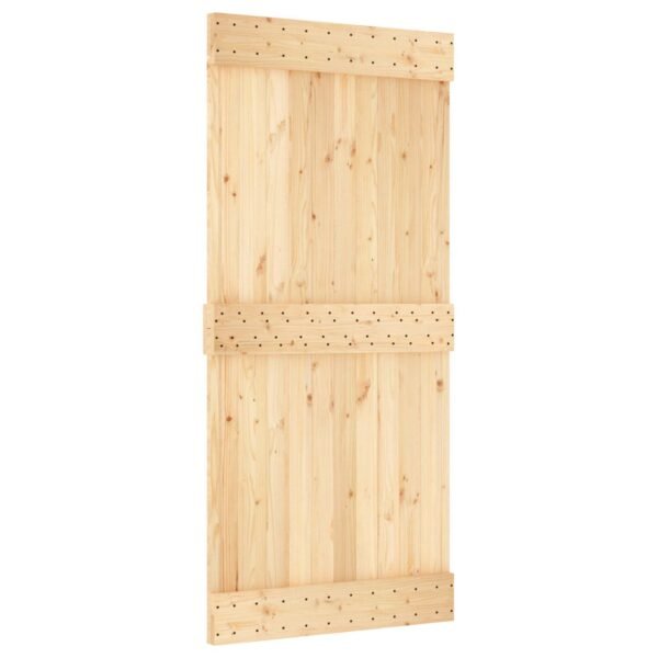 Door NARVIK Natural 95 x 210 cm Solid Pine Wood