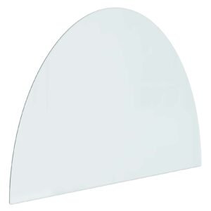 Fireplace Glass Plate Transparent 800 x 600 mm Glass