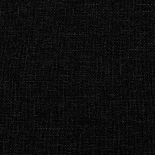 Bed Frame "Dover" Black 107x203 cm King Single Fabric
