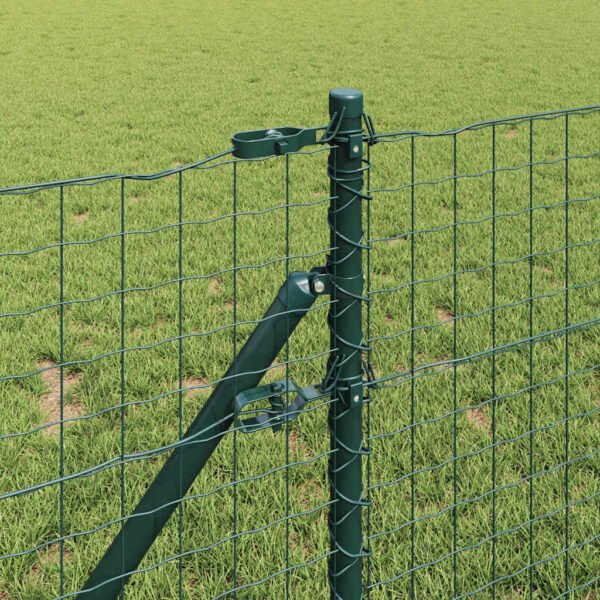 Fence Post 52 pcs Green 3,2 x 3,2 x 120 cm