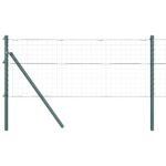 Fence Post 52 pcs Green 3,2 x 3,2 x 120 cm