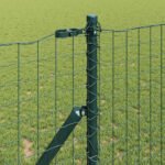 Fence Post 26 pcs Green 3,2 x 3,2 x 190 cm