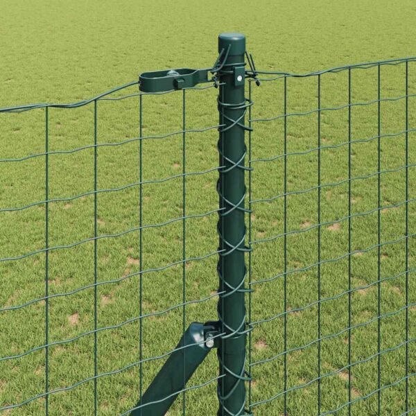 Fence Post 52 pcs Green 3,2 x 3,2 x 200 cm