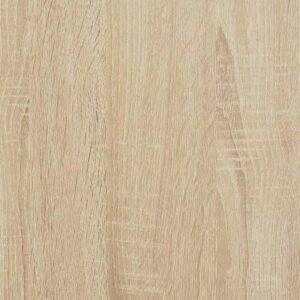 Desk Sonoma Oak 131,5 x 50 x 106,5 cm Engineered Wood
