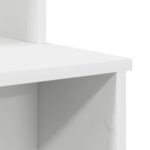 Desk with Drawer White 120,5 x 44 x 88,5 cm Engineered Wood